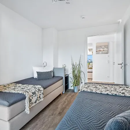 Sealove 2- Eg, Barrierearm, Hafenblick, Terrasse, Hund, Infrarotsauna